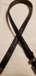 Men's leather belt